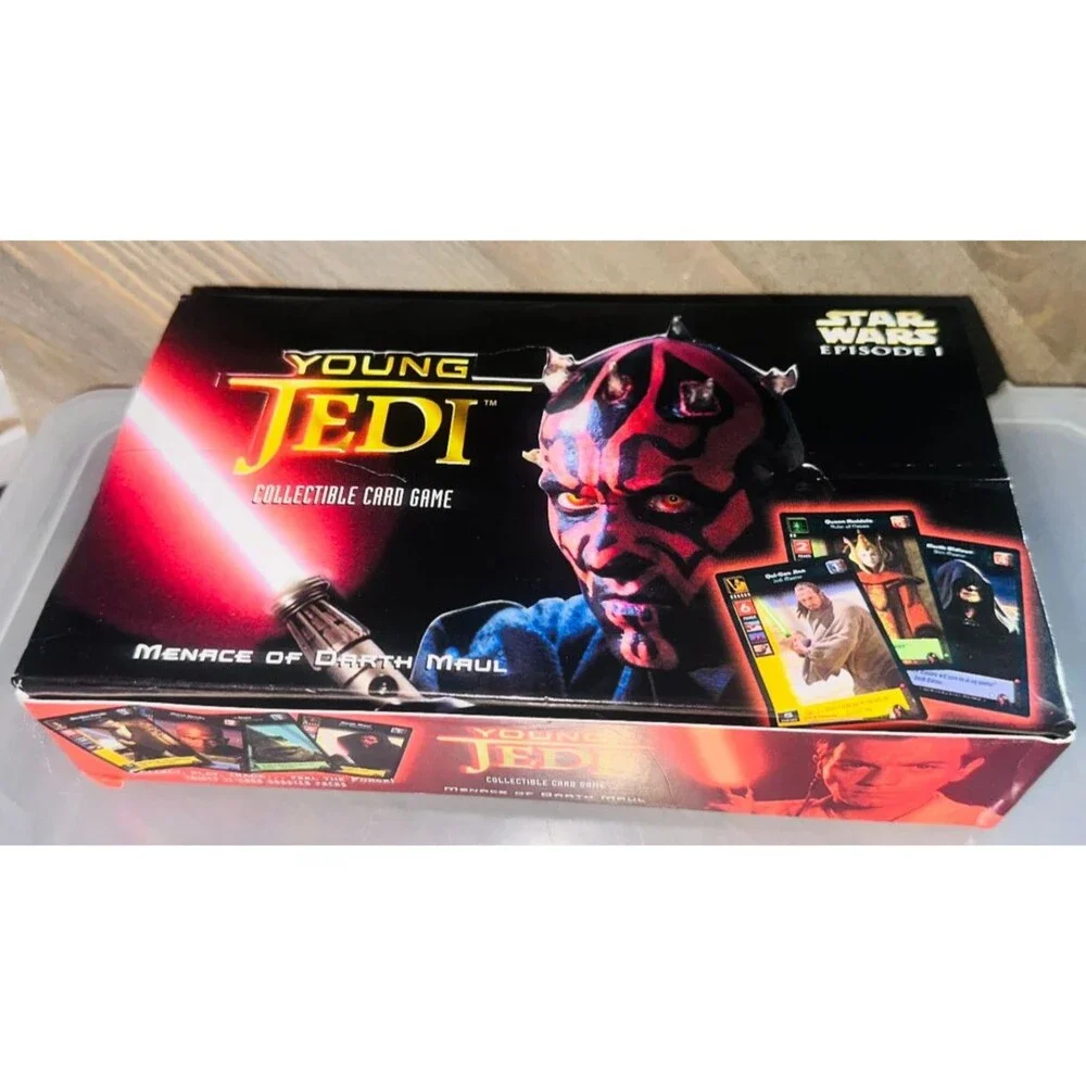 1999 Decipher Star Wars Young Jedi Menace of Darth Maul NEW TCG Card Packs
